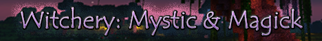Witchery Mystic and Magic banner