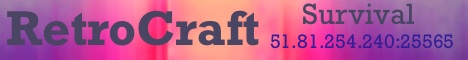 RetroCraft banner