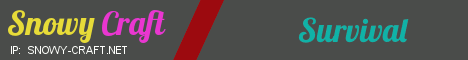 SnowyCraft banner