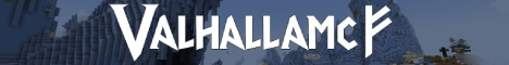 ValhallaMC SMP banner