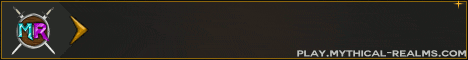 Mythical Realms Rankup Factions banner