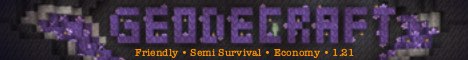 GeodeCraft banner