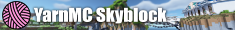 YarnMC Skyblock banner