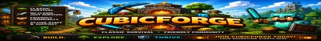 Cubic Forge banner