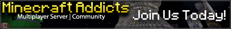 Minecraft Addicts banner