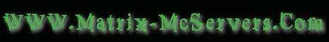 Matrix Vanilla Server banner