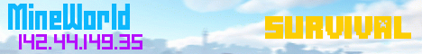 MineWorld banner