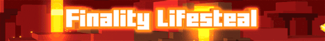 Finality Lifesteal SMP banner