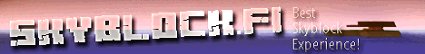 Skyblock.fi banner