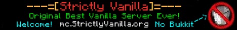 Strictly Vanilla banner