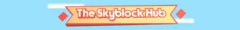The Skyblock Hub banner