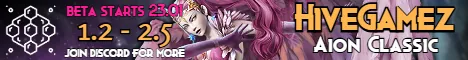 HiveGamez Aion banner