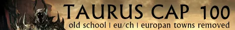 Taurus Online - Cap 100, Old school, Euro towns removed banner
