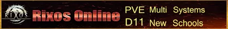 Rixos Online D11 Cap 110 PVE Multi Systems banner