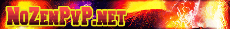 NoZenPvP | OP | Factions banner