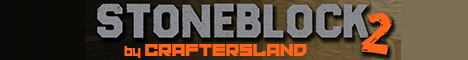 FTB StoneBlock2 by CraftersLand banner
