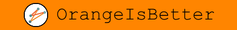 OrangeIsBetter Server banner