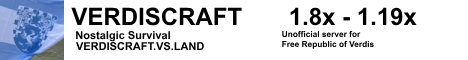 VerdisCraft banner