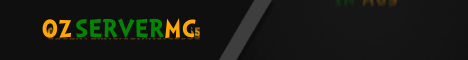 OzServerMC banner