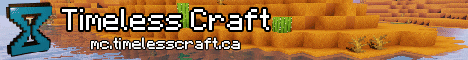 Timelesscraft banner