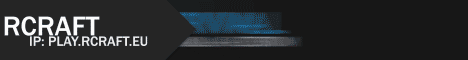 rCraft.eu | Survival/Creative | EU banner