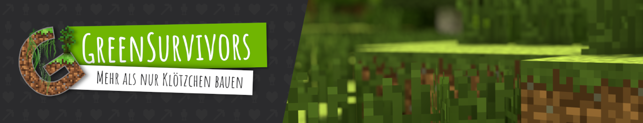 GreenSurvivors.de | Survival, Creative & banner
