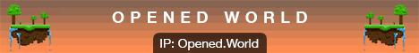 Opened World banner