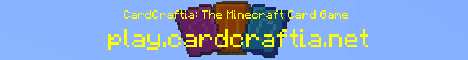 CardCraftia The Minecraft Card Game banner