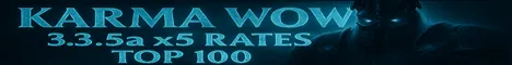KARMA WOW 3.3.5a banner