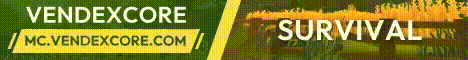 Vendex Minecraft Server banner