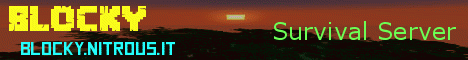 BLOCKY Survival banner