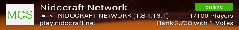 Nidocraft Network banner