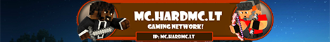 HardMC.LT Gaming network banner