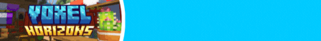 Voxel Horizons banner