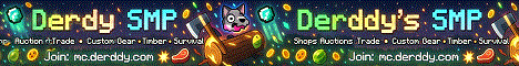 Derddys SMP Server banner