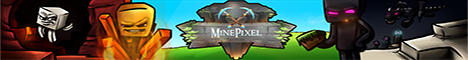 MinePixel Server banner