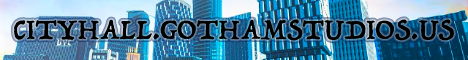 City Hall banner