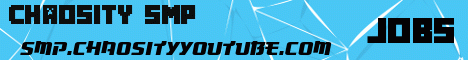 Chaosity SMP banner