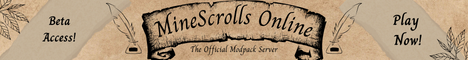 MineScrolls Online RPG banner