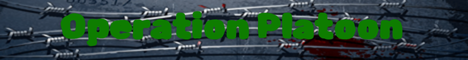 Operation Platoon banner