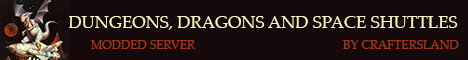 Dungeons Dragons and Space Shuttles banner
