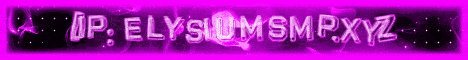 ElysiumSMP banner