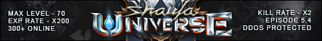 Shaiya Universe banner