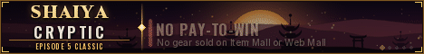 Shaiya Cryptic EP5 - 8 August banner