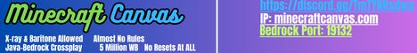 Minecraft Canvas banner