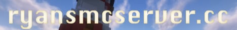 Ryans Minecraft Server banner