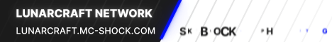 Lunarcraft Network banner