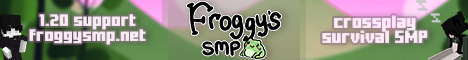 FroggySMP banner