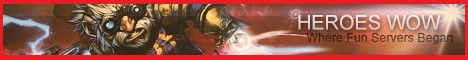FIRST ORIGINAL HEROES WoW SERVER - free 3.3.5a+5.4.8+7.3 banner
