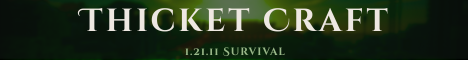 ThicketCraft banner